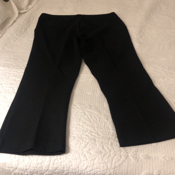 Black Max Mia Cropped Dress Pants size 8 - Picture 3 of 3